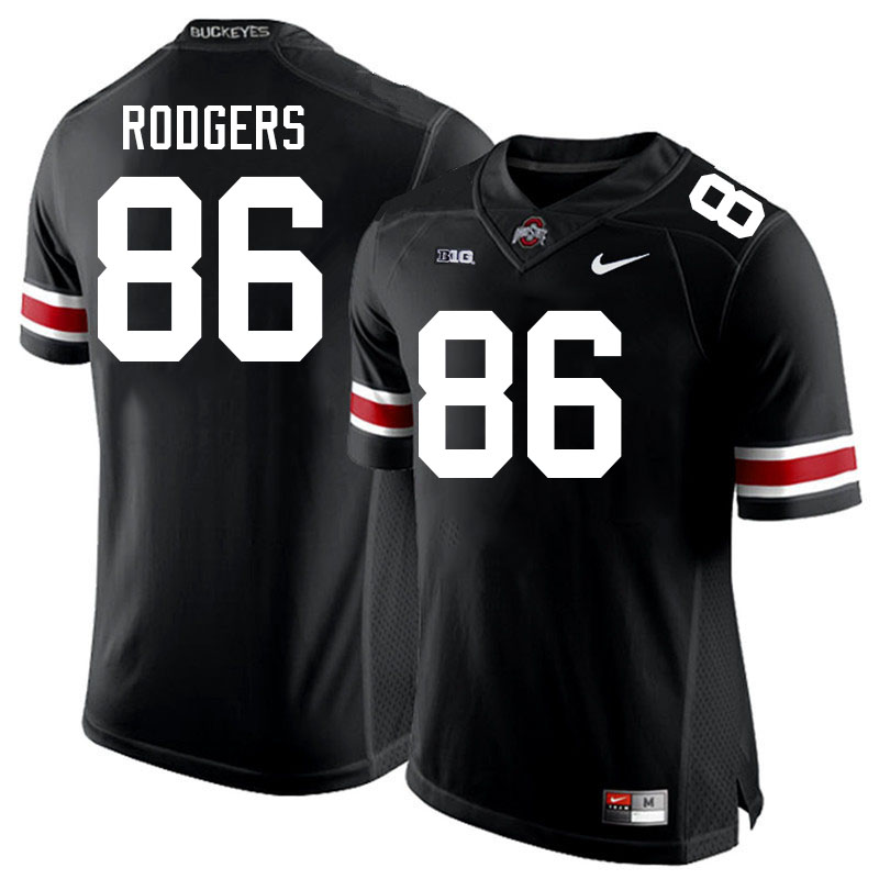 #86 Bryson Rodgers Ohio State Buckeyes Jerseys Football Stitched-Black